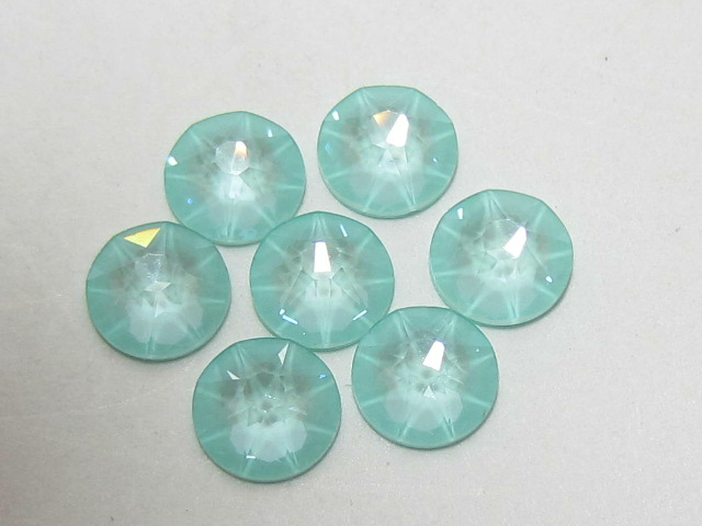 72 pcs. 20ss SOFT MINT IGNITE STAR BRIGHT FLATBACK Rhinestones